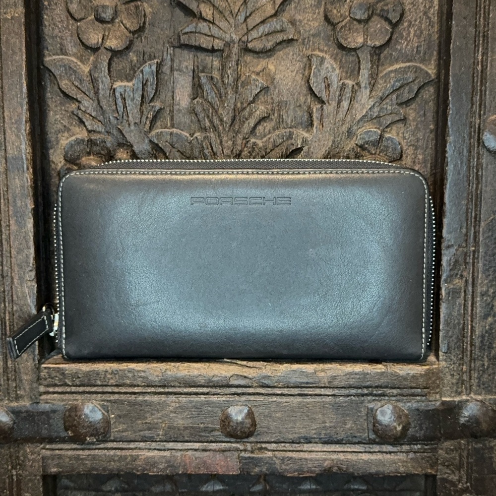 Black Classic Porsche Wallet